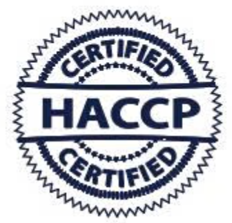 HACCP certification logo