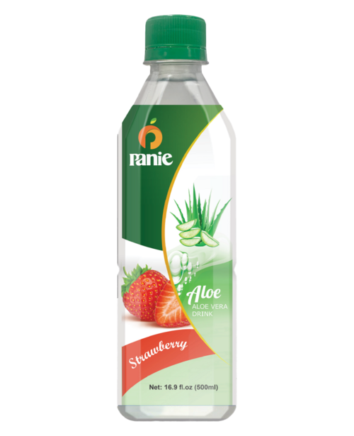Nước ép dâu lô hội Panie 500ml chai PET