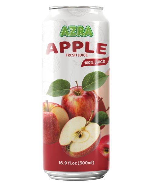Azra Apple Juice 500ml stand can