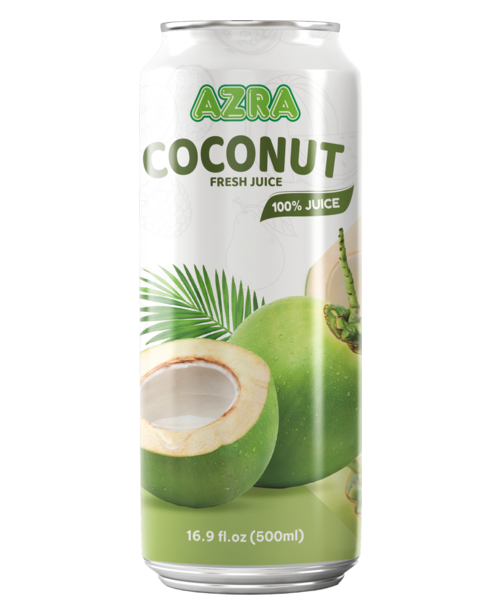 Azra Coconut Juice 500ml stand can