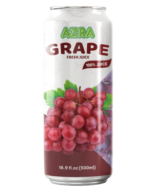 Azra Grape Juice 500ml stand can