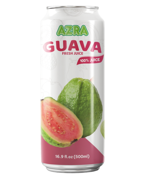 Azra Guava Juice 500ml stand can