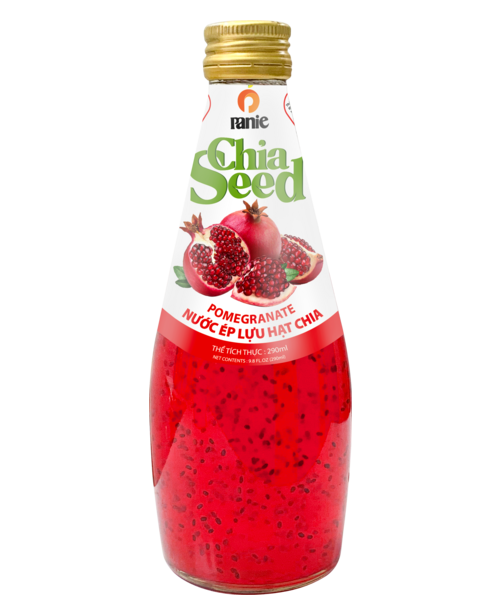 Nước ép lựu hạt chia Panie 290ml chai thủy tinh