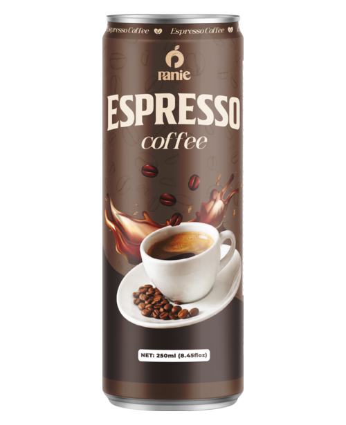 Panie Coffee Espresso 250ml slim can