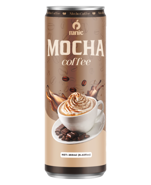 Panie Coffee Mocha 250ml slim can