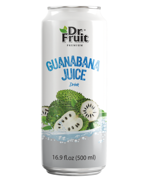 Dr. Fruit Guanabana Juice 500ml stand can
