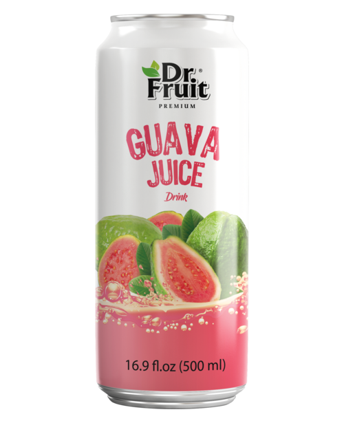 Dr. Fruit Guava Juice 500ml stand can
