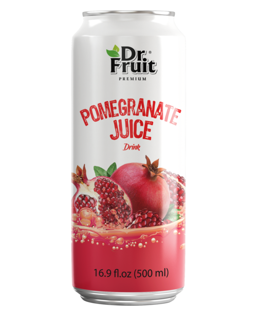 Dr. Fruit Pomegranate Juice 500ml stand can