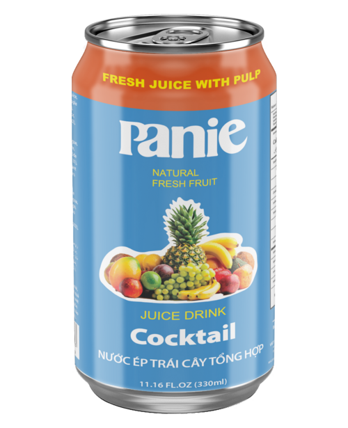 Panie Mixfruit Juice 330ml standard can