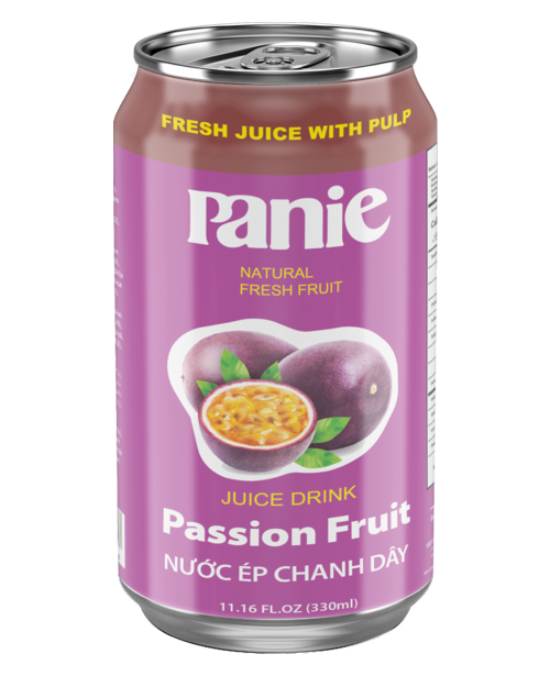 Panie Passion Fruit Juice 330ml standard can
