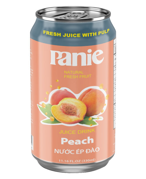 Panie Peach Juice 330ml standard can