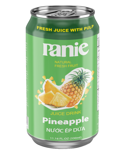 Panie Pineapple Juice 330ml standard can