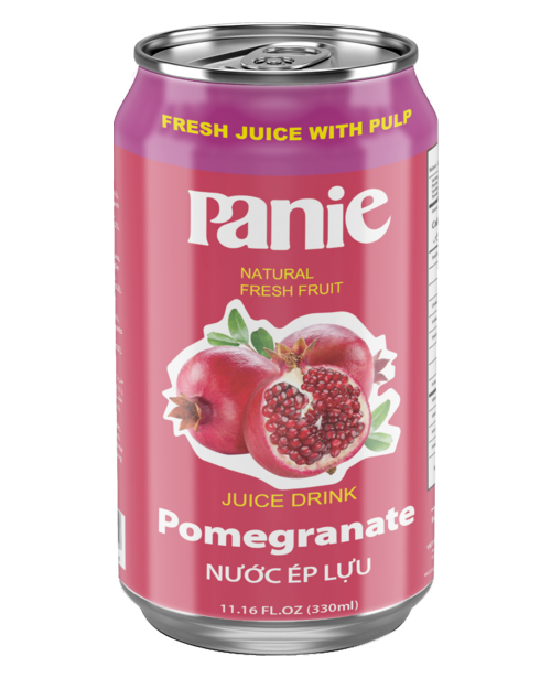 Panie Pomegranate Juice 330ml standard can
