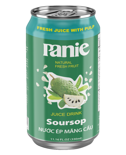Panie Soursop Juice 330ml standard can