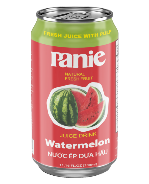 Panie Watermelon Juice 330ml standard can