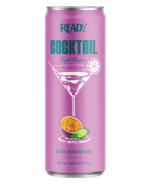 Cocktail Royal Passion Ready 330ml lon slim