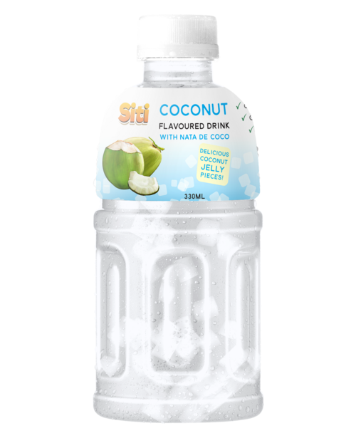 Nước dừa thạch dừa Siti 350ml chai PET