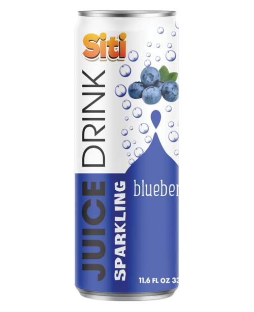 Siti Sparkling Blueberry 330ml slim can