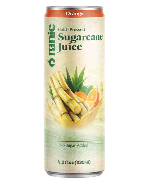 Nước mía cam Panie 250ml lon slim