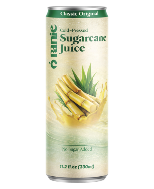 Nước mía nguyên chất Panie 250ml lon slim