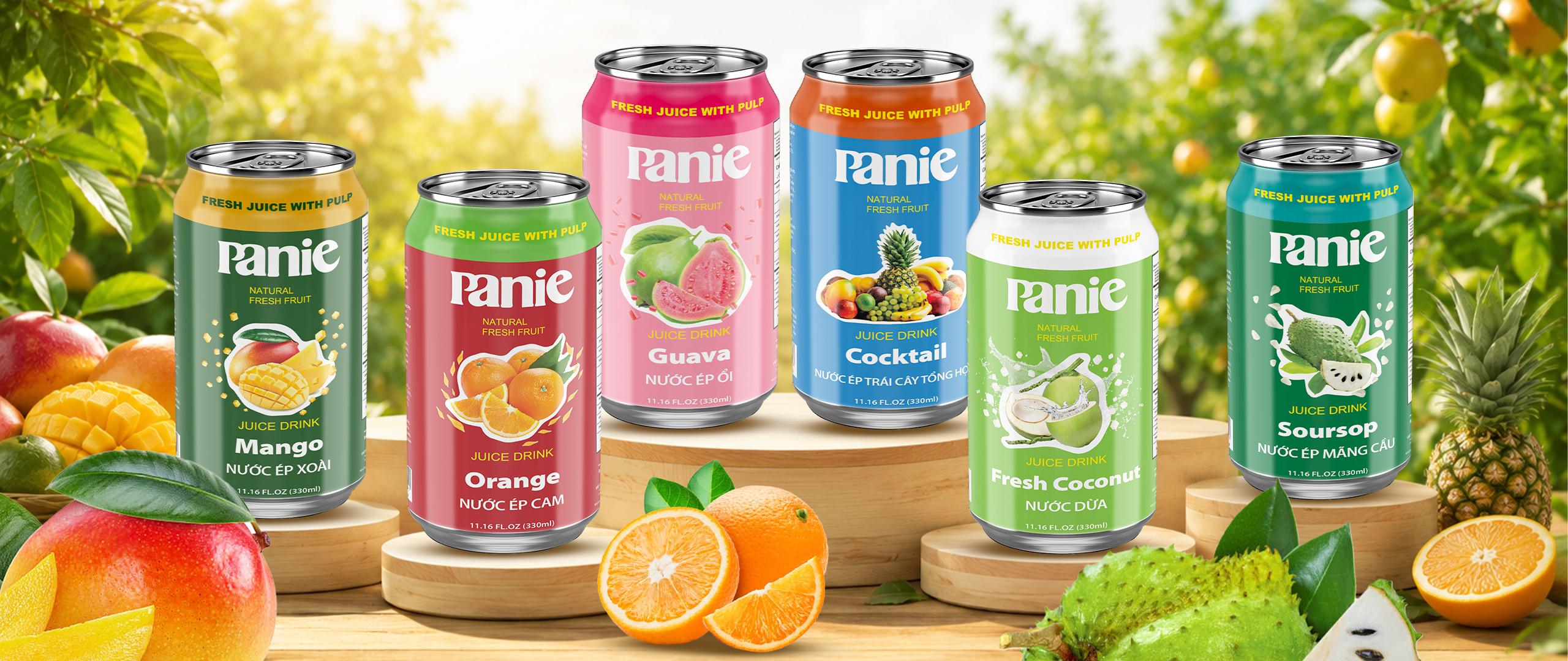 VIC beverage banner