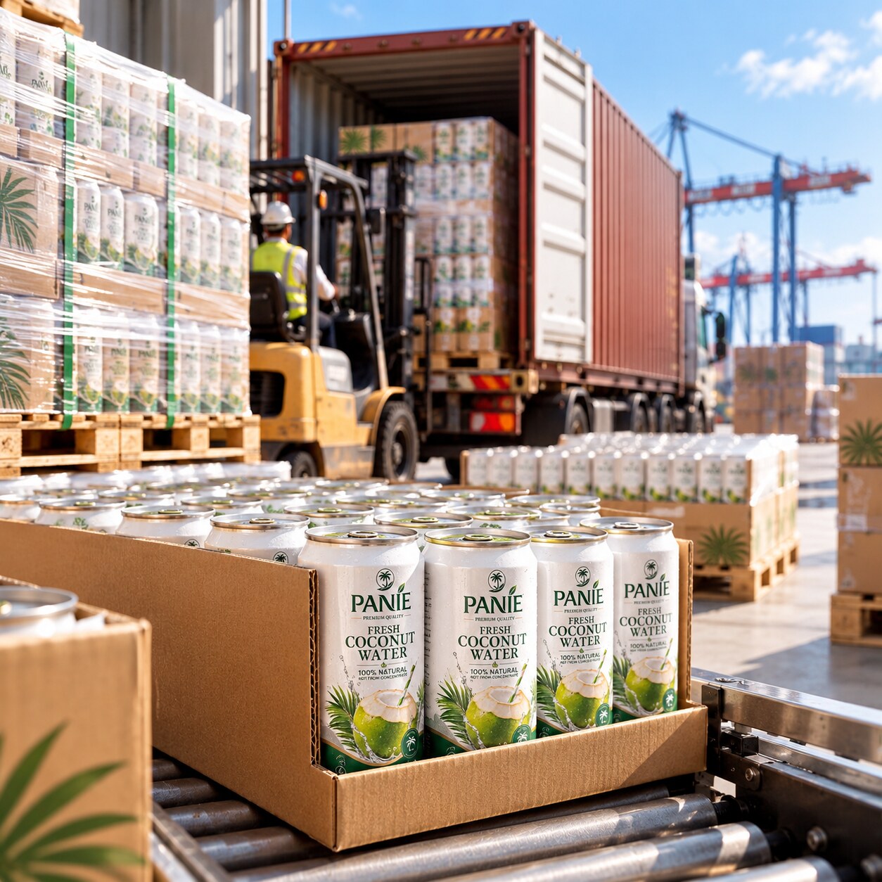 Heat processing that controls the quality of canned fruit juice