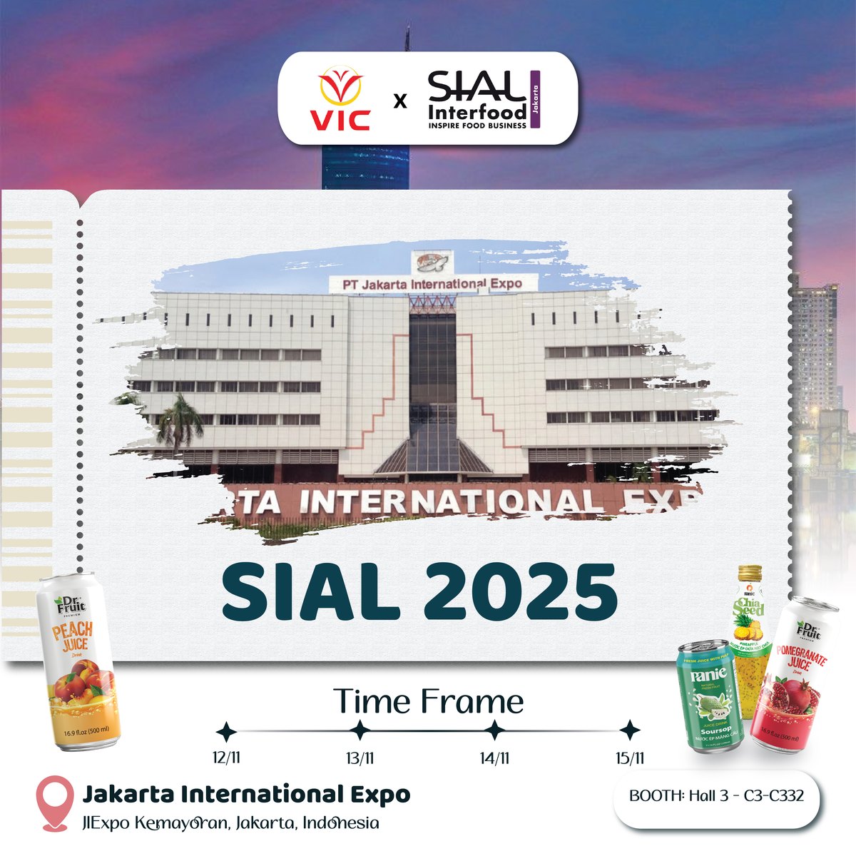 SIAL INTERFOOD 2025 – VIC mang hương vị Việt đến Đông Nam Á