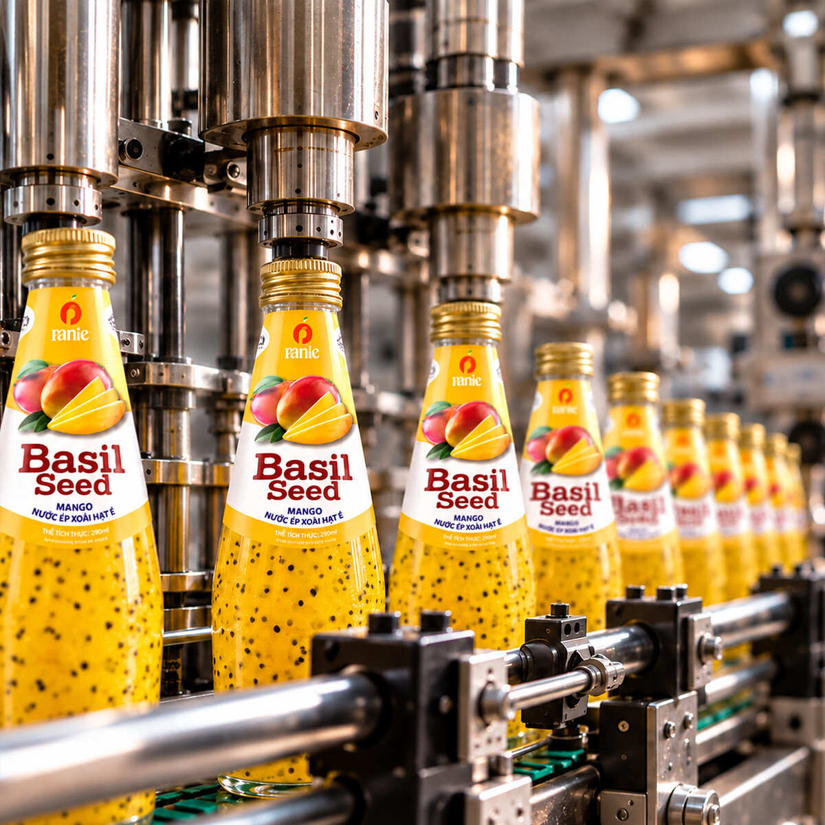 VIC's export-standard beverage manufacturing capability