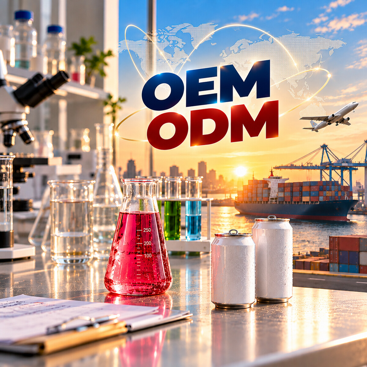 International-standard OEM/ODM beverage manufacturing at VIC